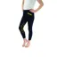 Hy Equestrian Stella Children's Riding Tights - Navy/Yellow